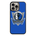 NBA Dallas Mavericks Phone Case For iPhone Samsung Galaxy Pixel - Dallas Mavericks Logo On Blue Background