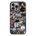 Pink Floyd Phone Case For iPhone Samsung Galaxy Pixel - Pink Floyd Aesthetic Retro Photo Collage Poster
