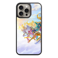 Saint Seiya Knights Of The Zodiac Phone Case For iPhone Samsung Galaxy Pixel - Saint Seiya Bronze Saints Descending From Clouds Background