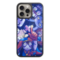 The Amazing Digital Circus Phone Case For iPhone Samsung Galaxy Pixel - Pomni Jax And Friends On Starry Blue Background