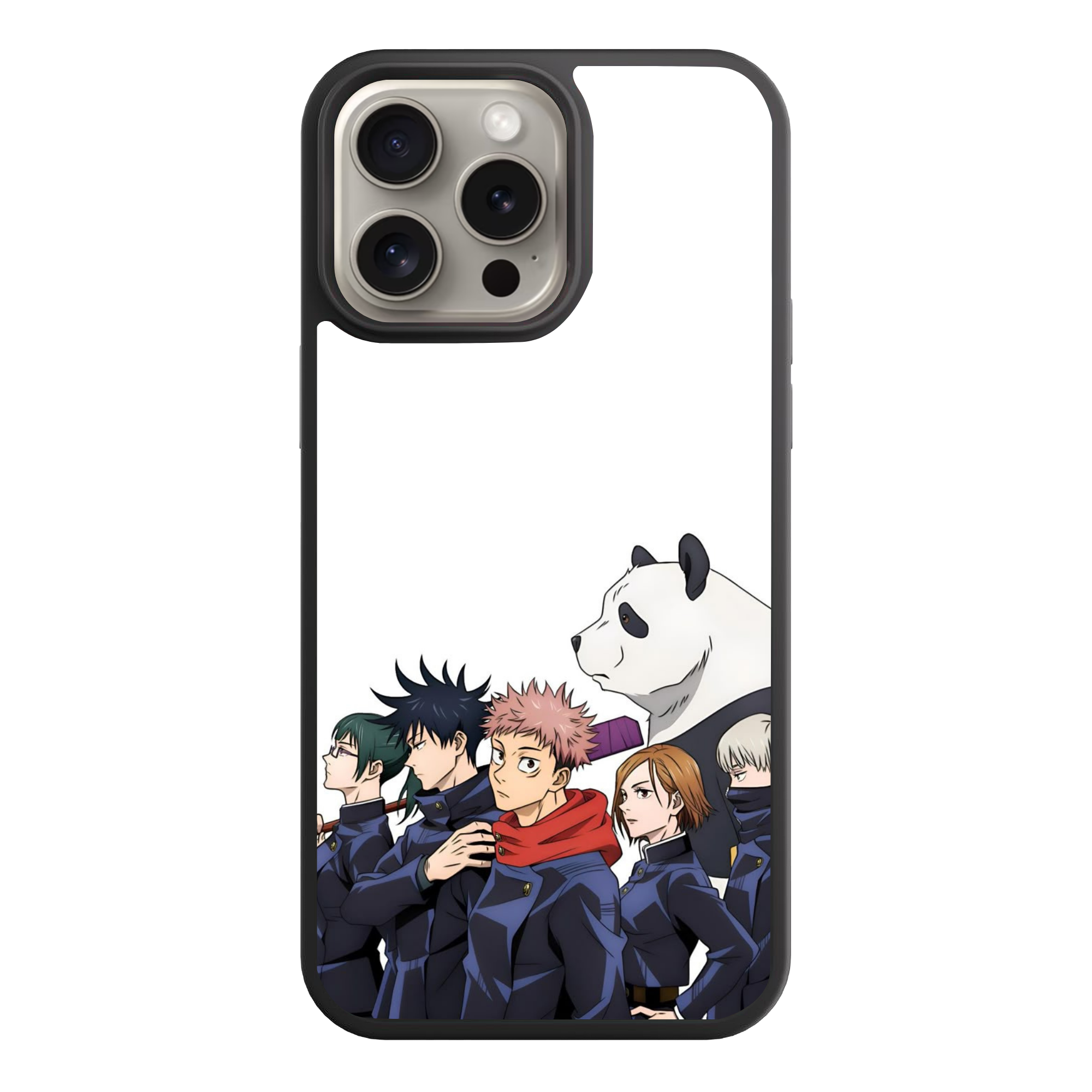Jujutsu Kaisen Phone Case For iPhone Samsung Galaxy Pixel - Jujutsu Kaisen Tokyo High Students Team On White Background