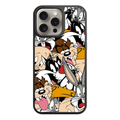 Looney Tunes Phone Case For iPhone Samsung Galaxy Pixel - Looney Tunes Characters Collage Poster