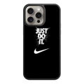 Nike Phone Case For iPhone Samsung Galaxy Pixel - Nike Just Do It Slogan And Swoosh Logo Graffiti Art