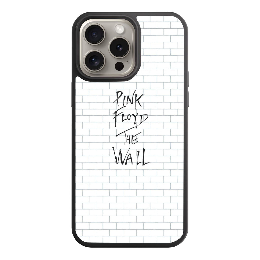 Pink Floyd Phone Case For iPhone Samsung Galaxy Pixel - Pink Floyd The Wall Album Cover Poster In White Brick Background