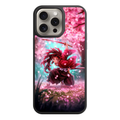 Demon Slayer Yoriichi Phone Case For iPhone Samsung Galaxy Pixel - Sun Breathing Yoriichi Sakura Art Poster