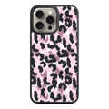 Animal Fur Pattern Phone Case For iPhone Samsung Galaxy Pixel - Pink Leopard Print Pattern