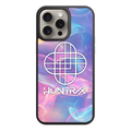 KPop Demon Hunters Phone Case For iPhone Samsung Galaxy Pixel - HUNTRIX Liquid Marble Iridescent Logo Poster