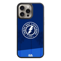 NHL Tampa Bay Lightning Phone Case For iPhone Samsung Galaxy Pixel - Tampa Bay Lightning Roundel Logo And Be The Thunder Slogan On Blue Background