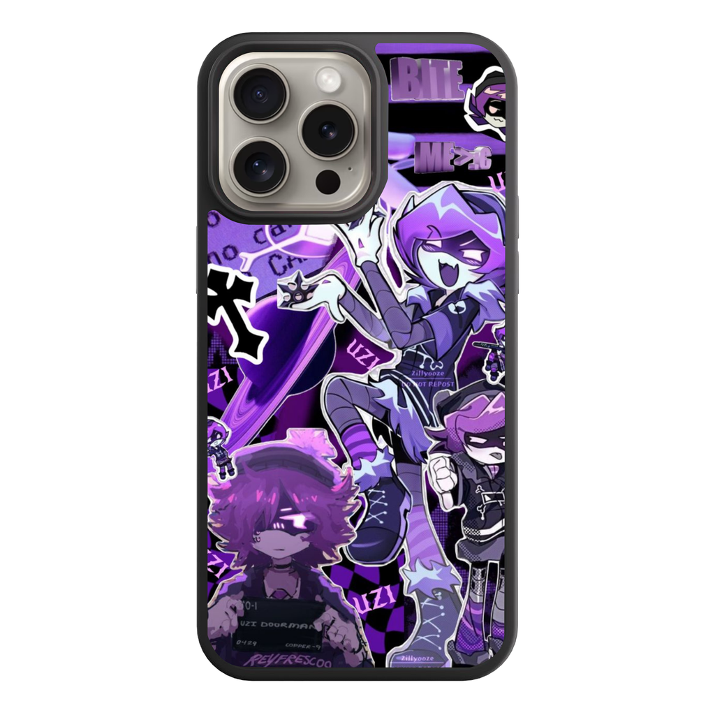 Murder Drones Uzi Phone Case For iPhone Samsung Galaxy Pixel - Uzi Doorman Collage
