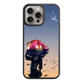 Murder Drones Uzi Phone Case For iPhone Samsung Galaxy Pixel - Uzi Doorman Under The Starlit Sky Poster