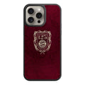 FC Bayern Munich Phone Case For iPhone Samsung Galaxy Pixel - FC Bayern Munich 125 Years Anniversary Crest On Textured Burgundy Background