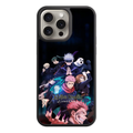 Jujutsu Kaisen Phone Case For iPhone Samsung Galaxy Pixel - Jujutsu Kaisen Cursed Clash Characters Combat Collage On Black Background