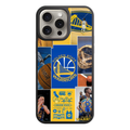 NBA Golden State Warriors Phone Case For iPhone Samsung Galaxy Pixel - Golden State Warriors Championship Collage Poster