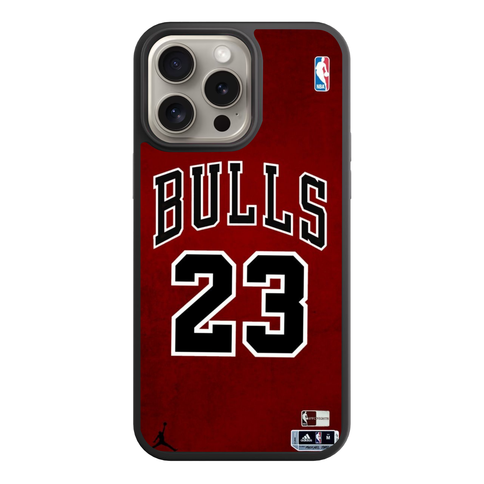 NBA Chicago Bulls Phone Case For iPhone Samsung Galaxy Pixel - Chicago Bulls Michael Jordan Jersey Poster