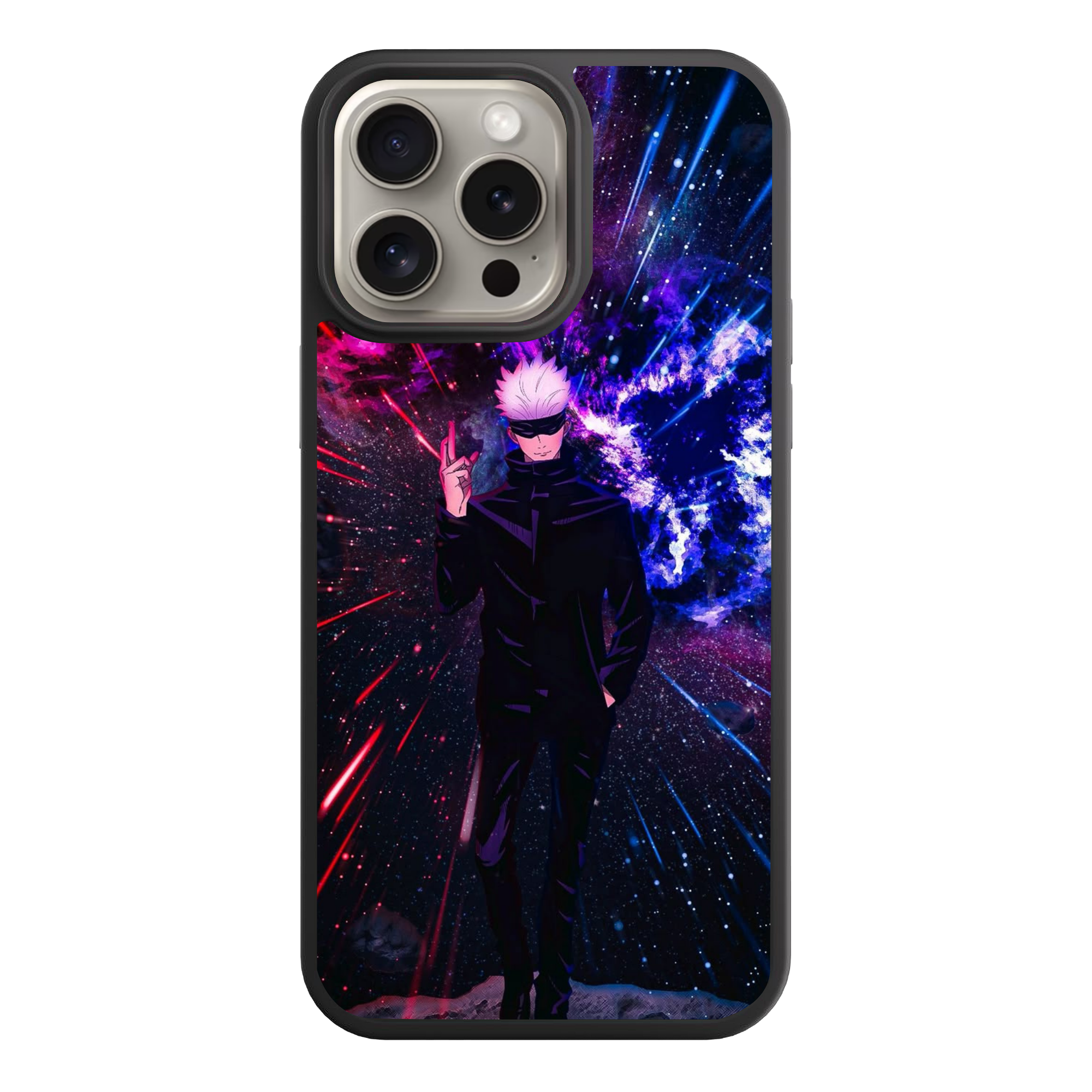 Jujutsu Kaisen Gojo Phone Case For iPhone Samsung Galaxy Pixel - Gojo Cursed Technique Reversal Art Poster