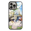 Frieren Beyond Journeys End Phone Case For iPhone Samsung Galaxy Pixel - The Hero Party Sitting By Ruined Pillar