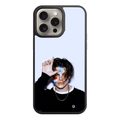 Yungblud Phone Case For iPhone Samsung Galaxy Pixel - Yungblud Making Loser Sign On White Background