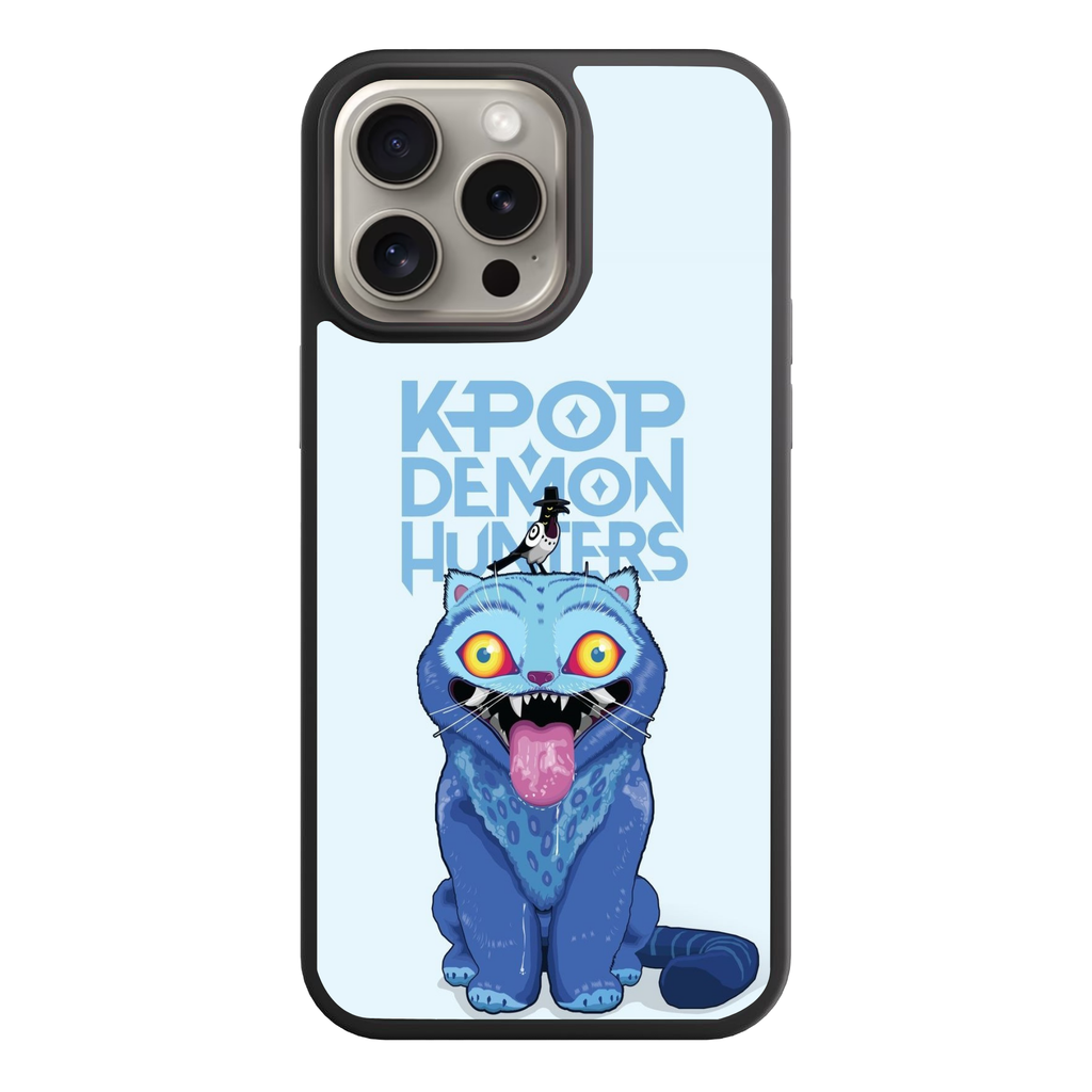 KPop Demon Hunters Derpy Phone Case For iPhone Samsung Galaxy Pixel -  Derpy And Sussie Wordmark On Light Blue Background