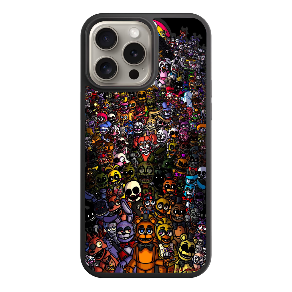 Five Nights At Freddys Phone Case For iPhone Samsung Galaxy Pixel - All Characters Collage