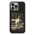 Morgan Wallen Phone Case For iPhone Samsung Galaxy Pixel - Morgan Wallen Im The Problem Concert Graphic In Black Background
