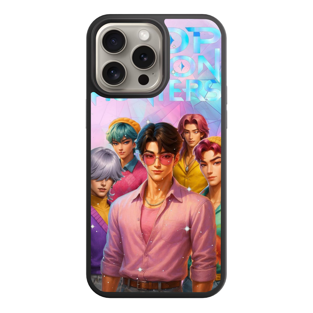 KPop Demon Hunters Phone Case For iPhone Samsung Galaxy Pixel - KPop Demon Hunters Crystal Prism Team Poster