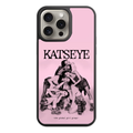 Katseye Phone Case For iPhone Samsung Galaxy Pixel - Katseye Members Stacked Monochromatic Portrait On Pastel Pink Background