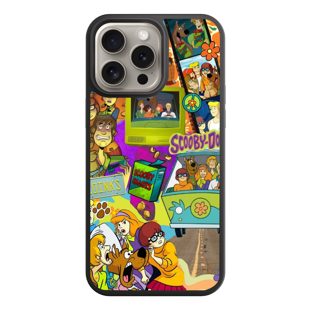 Scooby Doo Phone Case For iPhone Samsung Galaxy Pixel - Scooby Doo Retro Mystery Inc Collage Poster