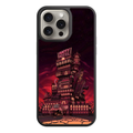 Hazbin Hotel Phone Case For iPhone Samsung Galaxy Pixel - The Happy Hotel Building On Red Sky Background