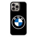 BMW Phone Case For iPhone Samsung Galaxy Pixel - BMW Logo On Black Background
