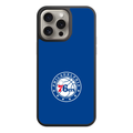NBA Philadelphia 76ers Phone Case For iPhone Samsung Galaxy Pixel - Philadelphia 76ers Logo On Blue Background