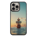 One Piece Live Action Phone Case For iPhone Samsung Galaxy Pixel - The Going Merry At Sunset
