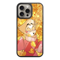 Hazbin Hotel Lucifer Phone Case For iPhone Samsung Galaxy Pixel - Lucifer Morningstar Surrounded By Rubber Ducks Illustration Background