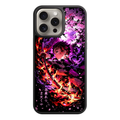 Demon Slayer Tanjiro Phone Case For iPhone Samsung Galaxy Pixel - Tanjiro Kamado Hinokami Kagura Under The Midnight Sakura Art