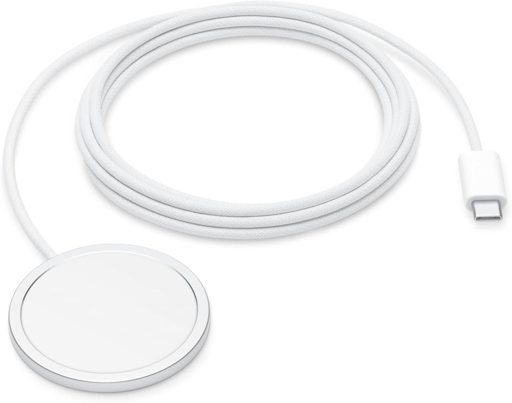 15W MagSafe Wireless Charger with 2M (6.6ft) Extra Long Cable, Magnetic Fast Charging Pad for iPhone 16 15 14 13 12 Pro Max Plus, USB-C Magnetic Power Adapter