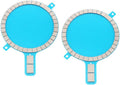 2-Pack MagSafe Magnetic Sticker Universal N52 Strong Magnetic Ring for Wireless Charging Conversion