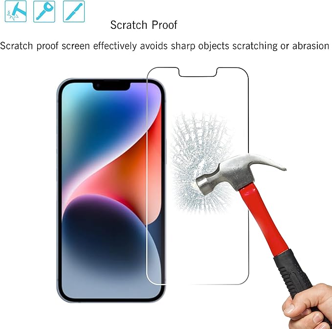 Screen Protector Case Friendly Full Coverage Tempered Glass For iPhone Samsung Galaxy Pixel Motorola Xiaomi Vivo