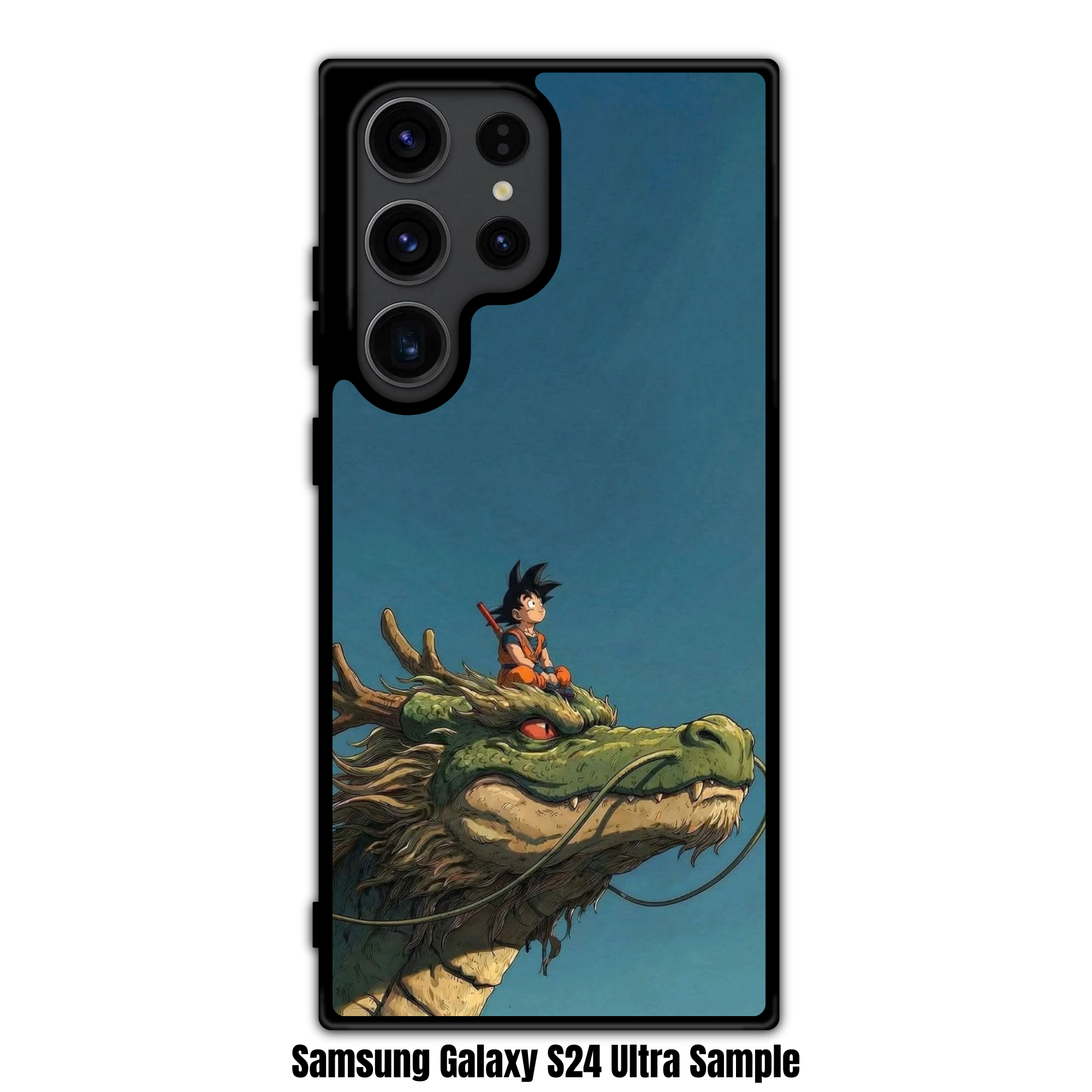 Dragon Ball Goku Phone Case For iPhone Samsung Galaxy Pixel - Goku Riding On Shenron