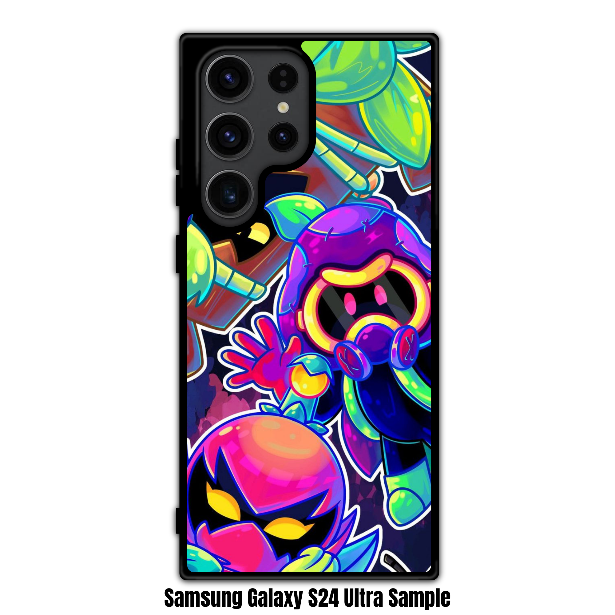 Brawl Stars Phone Case For iPhone Samsung Galaxy Pixel - Cordelius Lily And Trunk On Multi Color Background