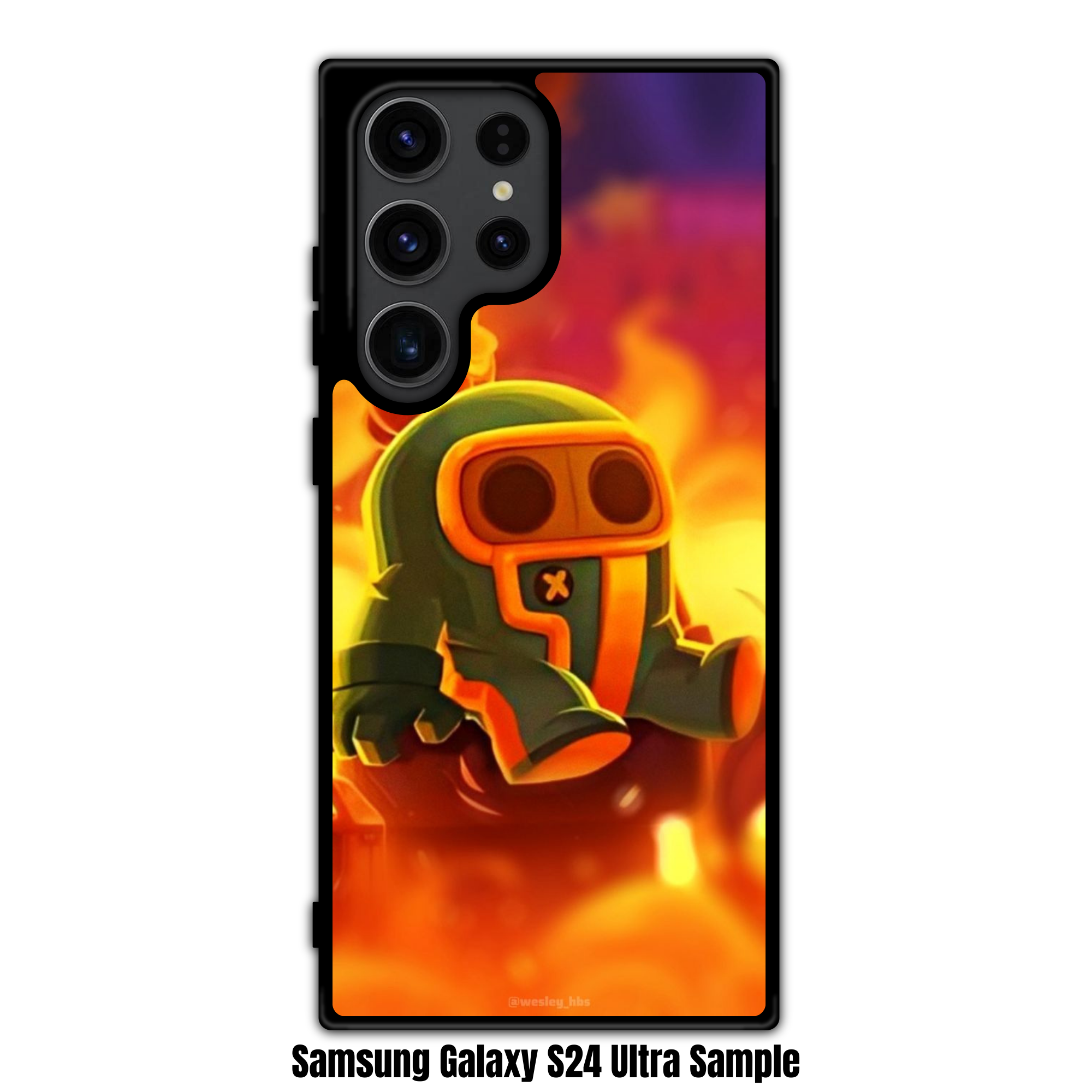 Brawl Stars Spike Phone Case For iPhone Samsung Galaxy Pixel - Pyro Spike And Swirling Flames Poster