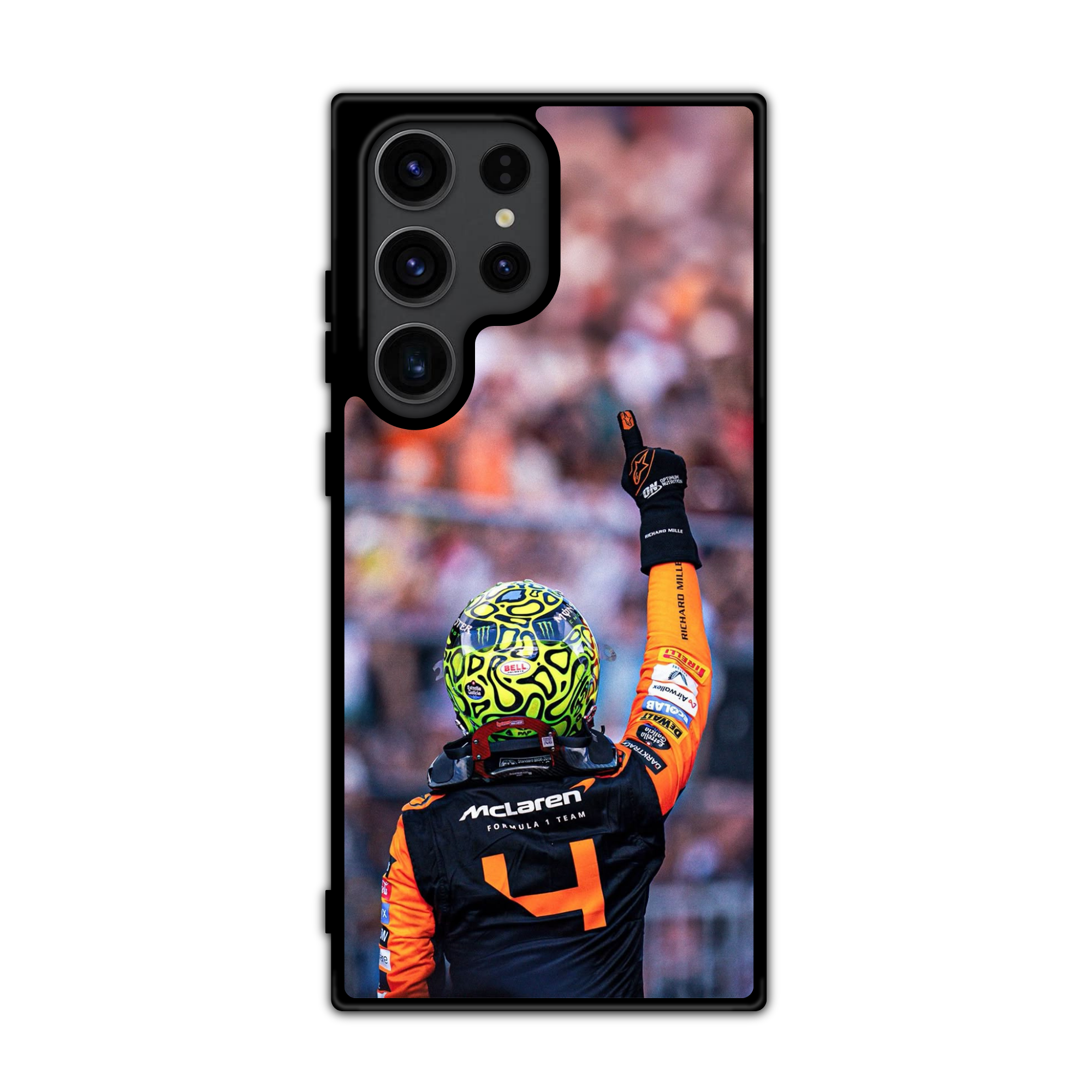 F1 Formula 1 Lando Norris Phone Case For iPhone Samsung Galaxy Pixel - Lando Norris The First Win Poster