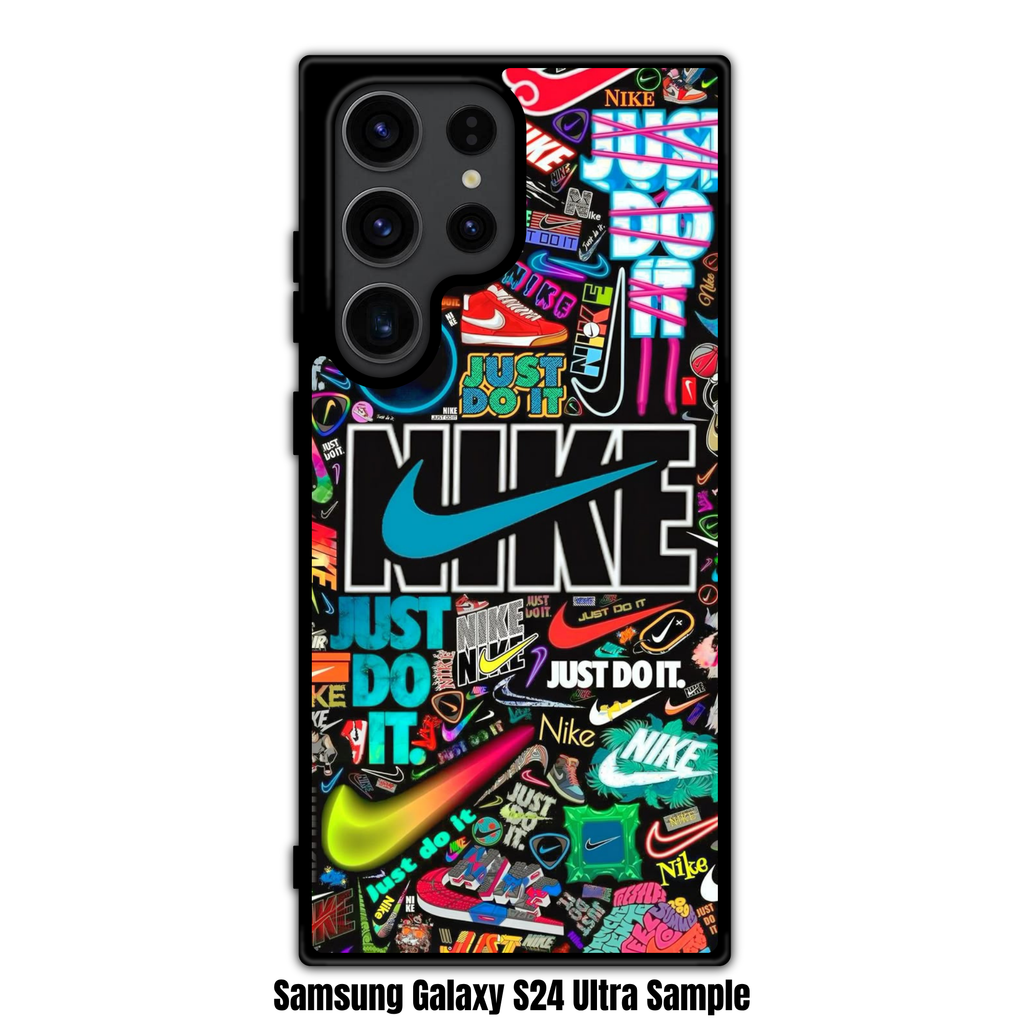 Nike Phone Case For iPhone Samsung Galaxy Pixel - Nike Graffiti Collage Art