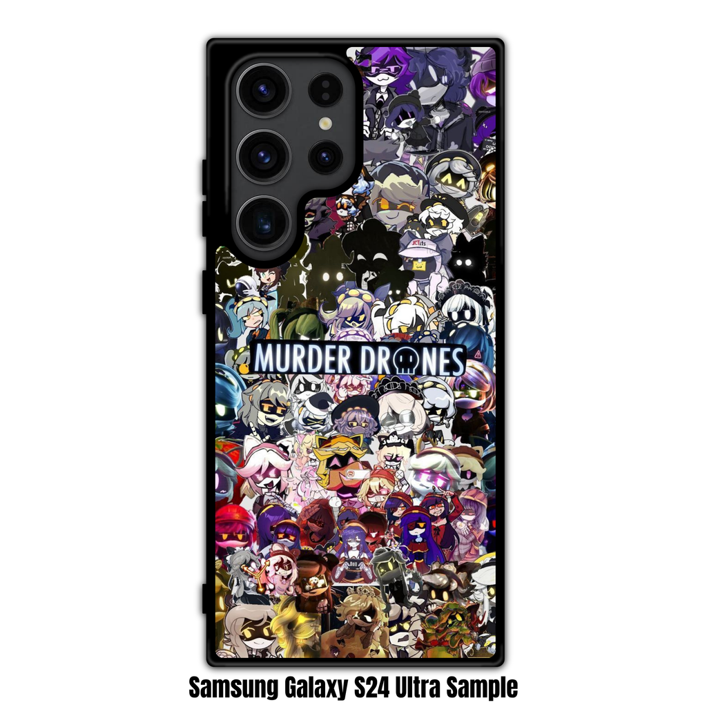 Murder Drones Phone Case For iPhone Samsung Galaxy Pixel - Ultimate Characters Mosai Art