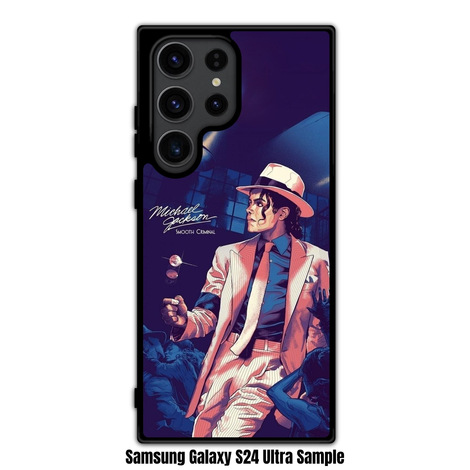 Michael Jackson Phone Case For iPhone Samsung Galaxy Pixel - Michael Jackson Smooth Criminal Illustration