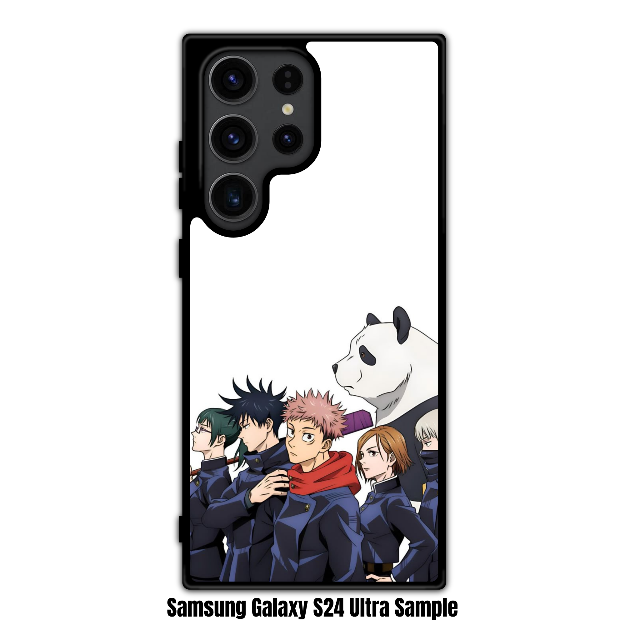 Jujutsu Kaisen Phone Case For iPhone Samsung Galaxy Pixel - Jujutsu Kaisen Tokyo High Students Team On White Background