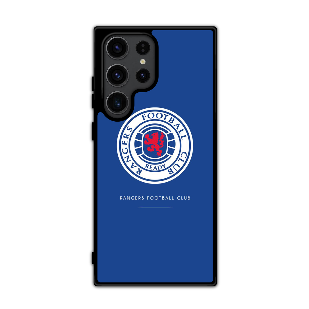 Rangers FC Phone Case For iPhone Samsung Galaxy Pixel -  Rangers FC Crest On Royal Blue Background