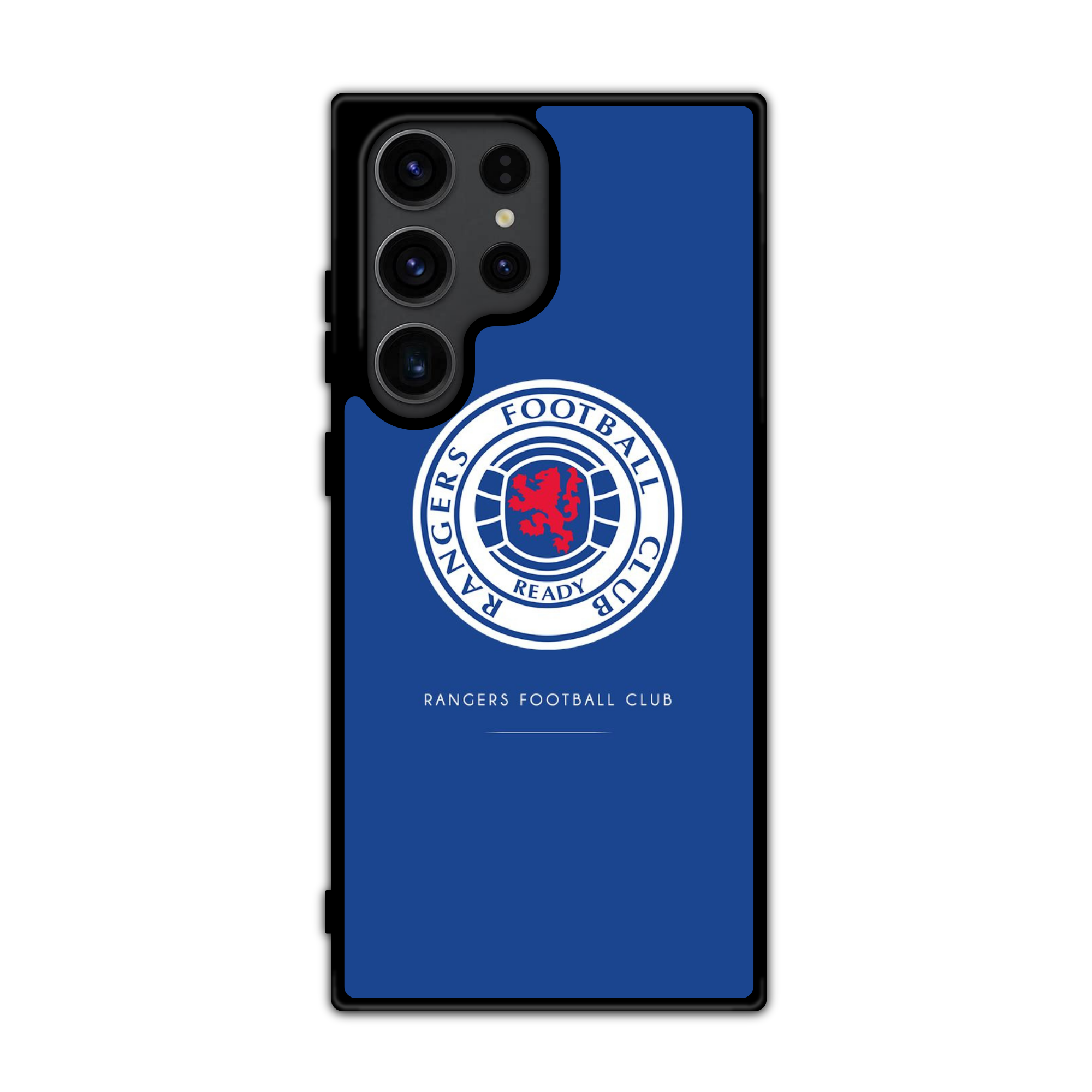 Rangers FC Phone Case For iPhone Samsung Galaxy Pixel -  Rangers FC Crest On Royal Blue Background
