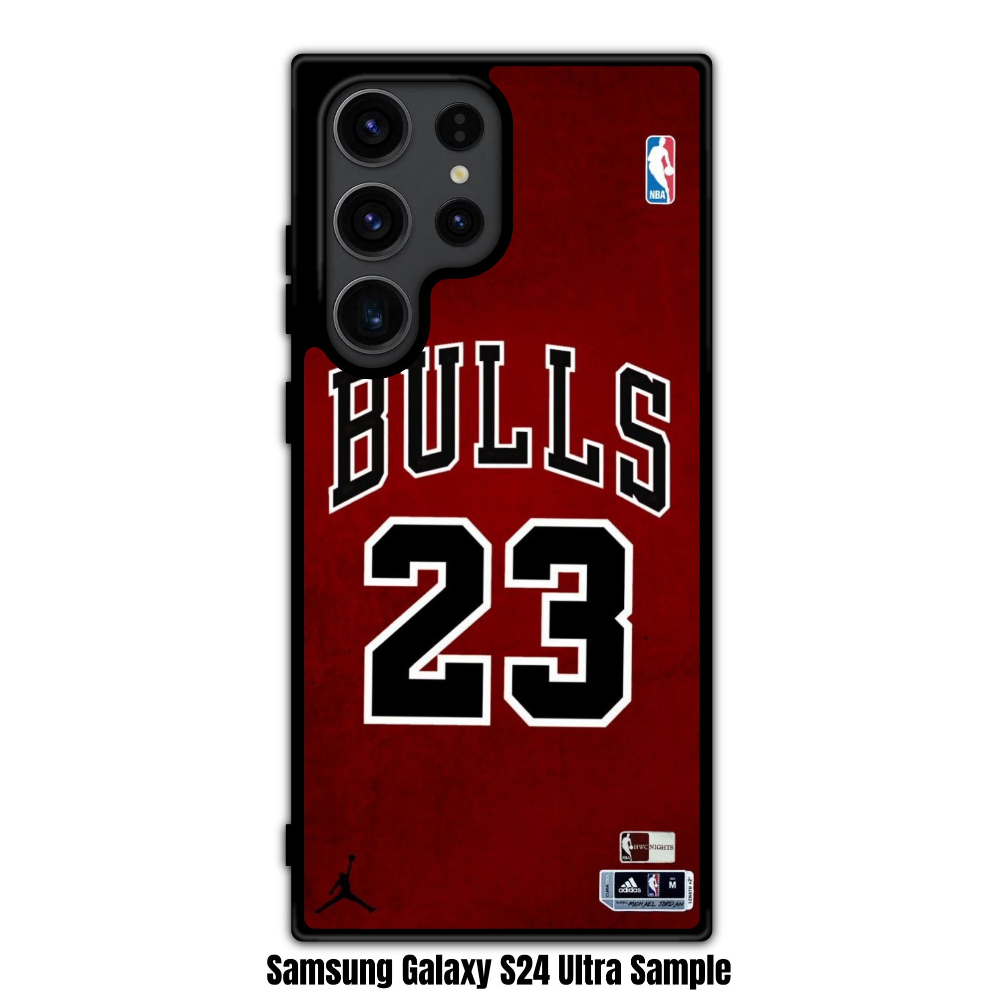 NBA Chicago Bulls Phone Case For iPhone Samsung Galaxy Pixel - Chicago Bulls Michael Jordan Jersey Poster