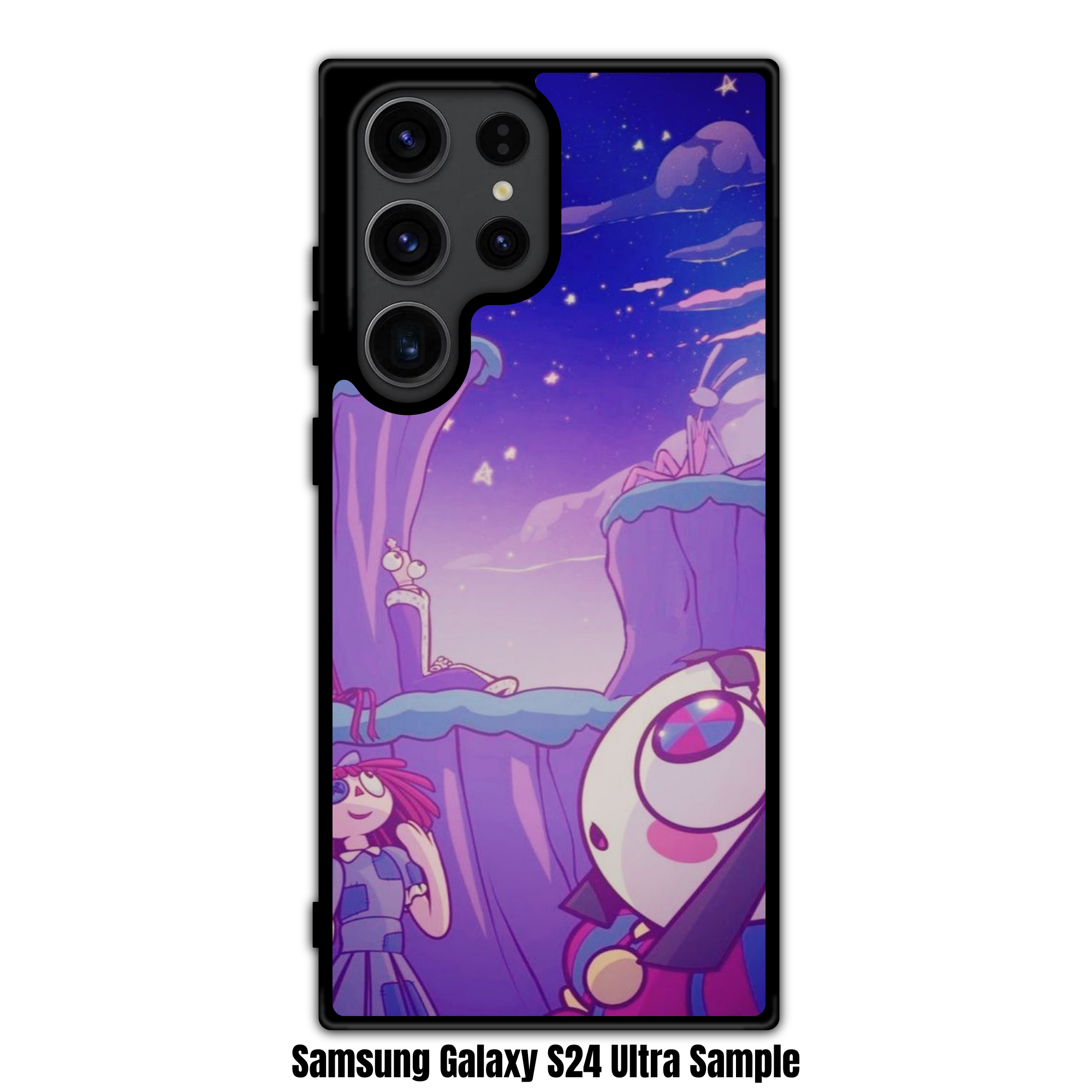 The Amazing Digital Circus Phone Case For iPhone Samsung Galaxy Pixel - Pomni Ragatha And Friends Under The Stars
