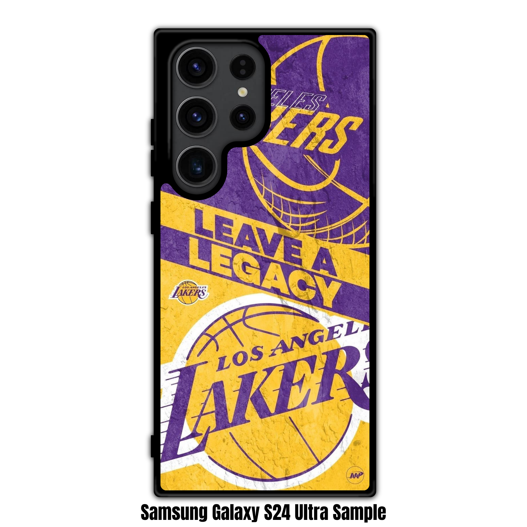 NBA Los Angeles Lakers Phone Case For iPhone Samsung Galaxy Pixel - Los Angeles Lakers Leave A Legacy Poster