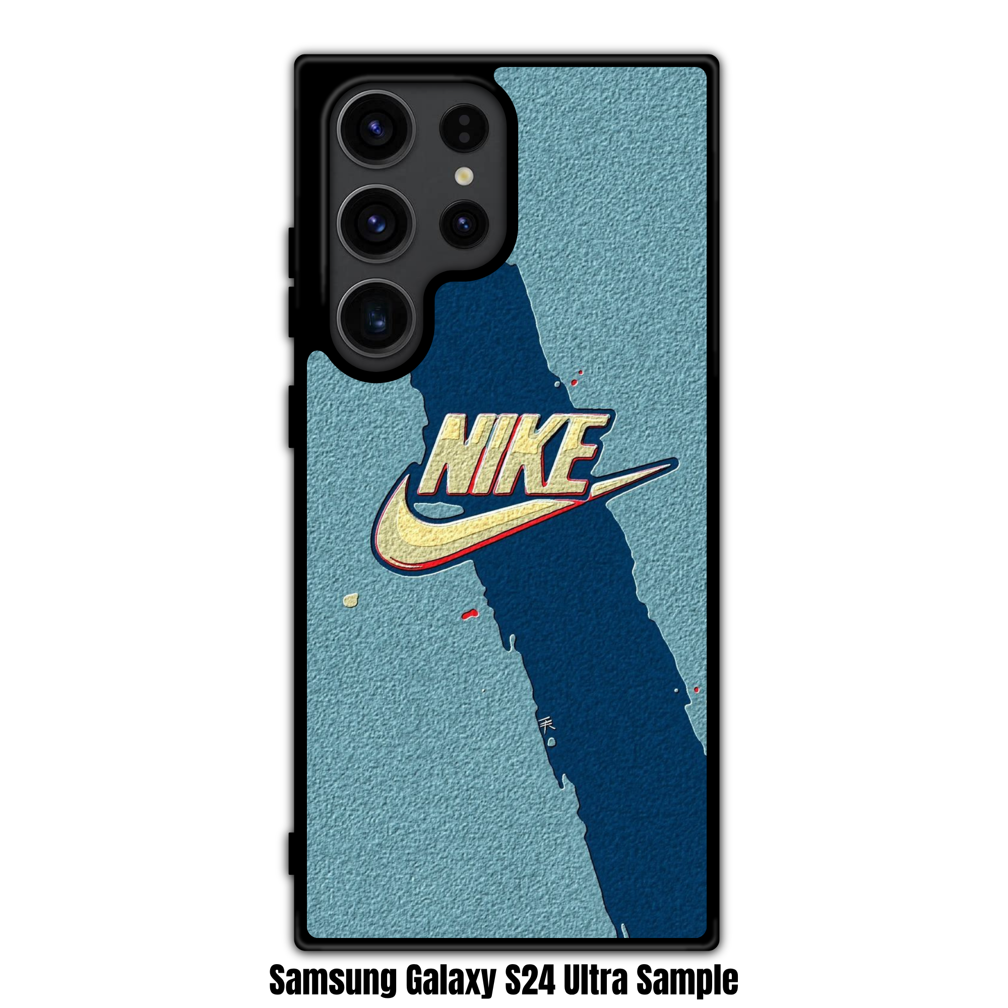 Nike Phone Case For iPhone Samsung Galaxy Pixel - Nike Bold Explosive Textured Art